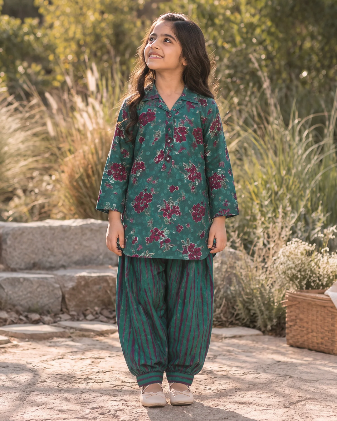 PARCHHAI KIDS PRINTED COTTON AKP-11D