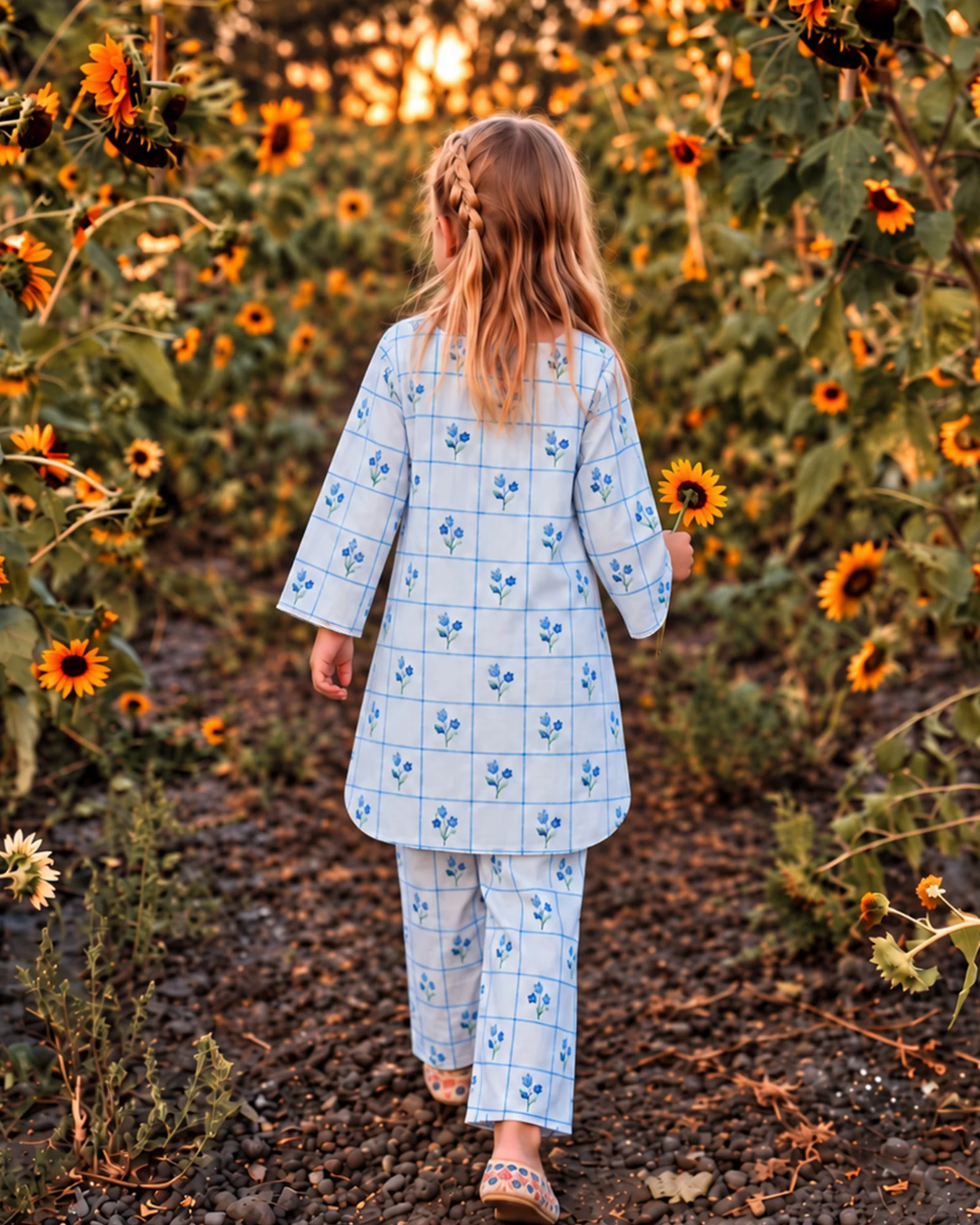 Parchhai kids printed cotton akp 13d