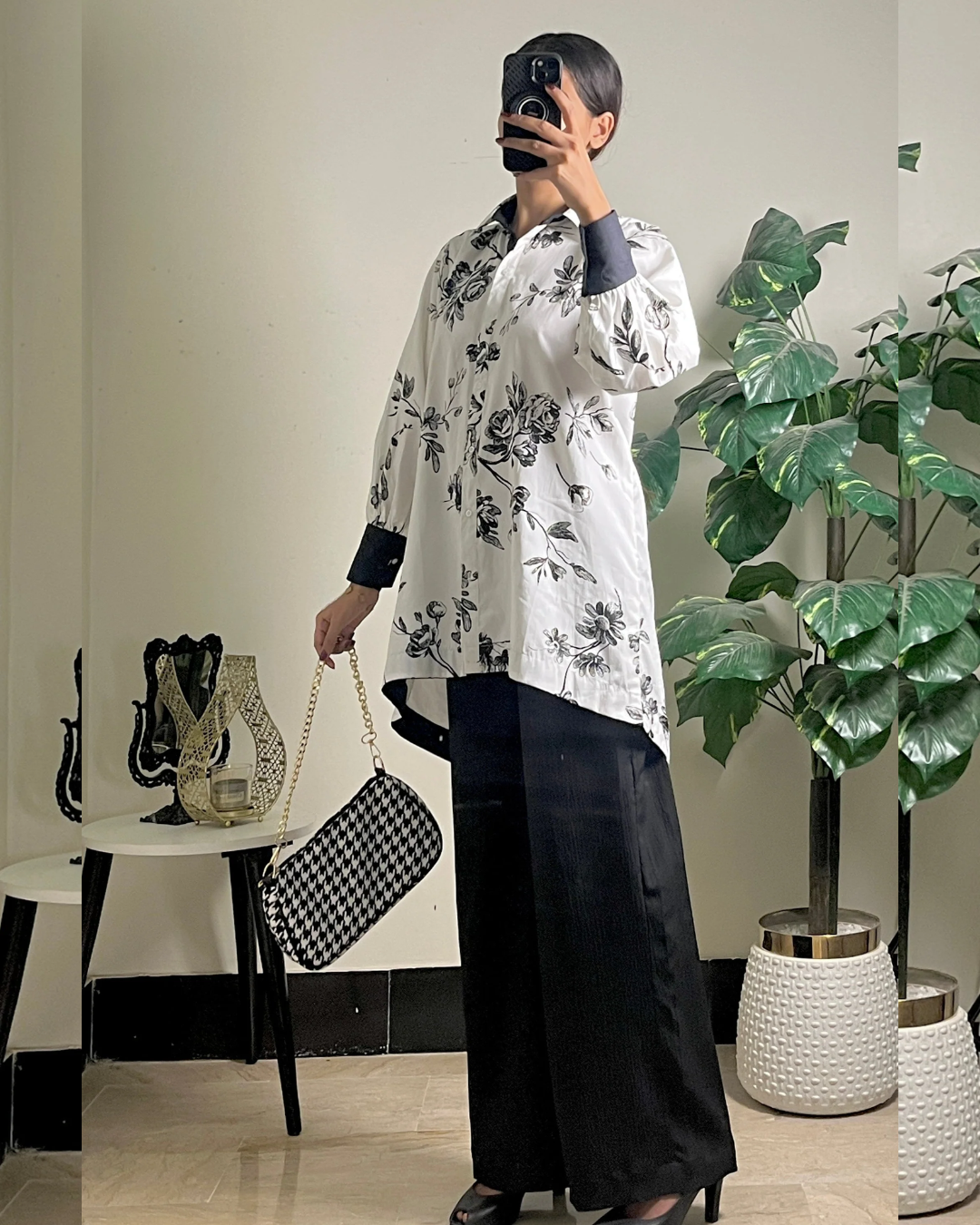 URBAN CUT-BELL BOTTOM TROUSER