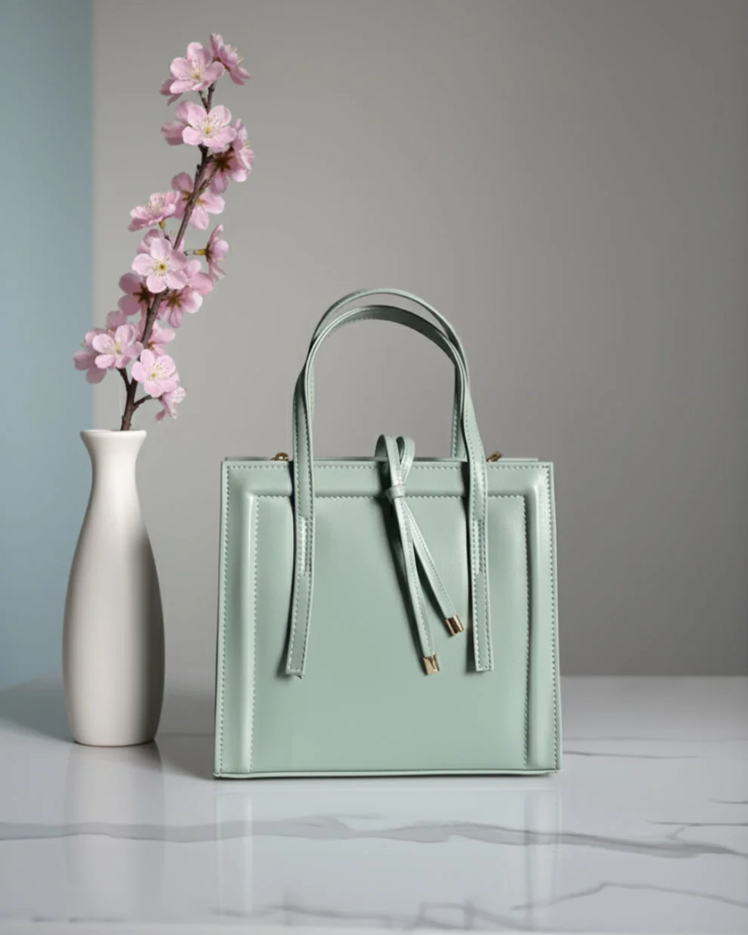 Fineur shoulder bag mini city cyan