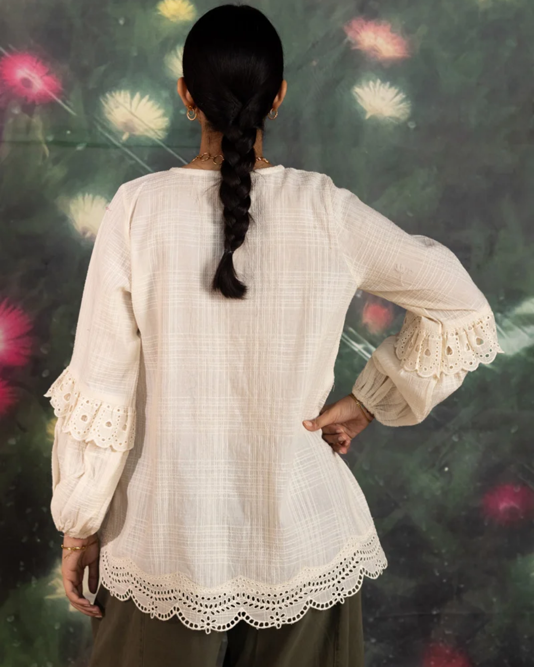 BRODERIE TOP