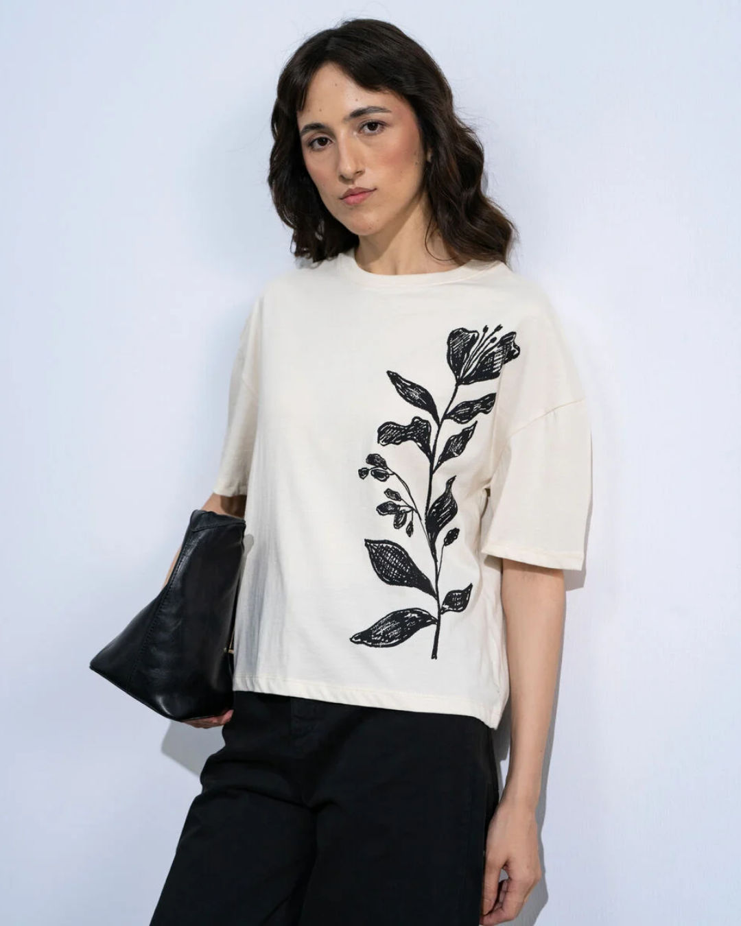 Loose fit graphic t shirt