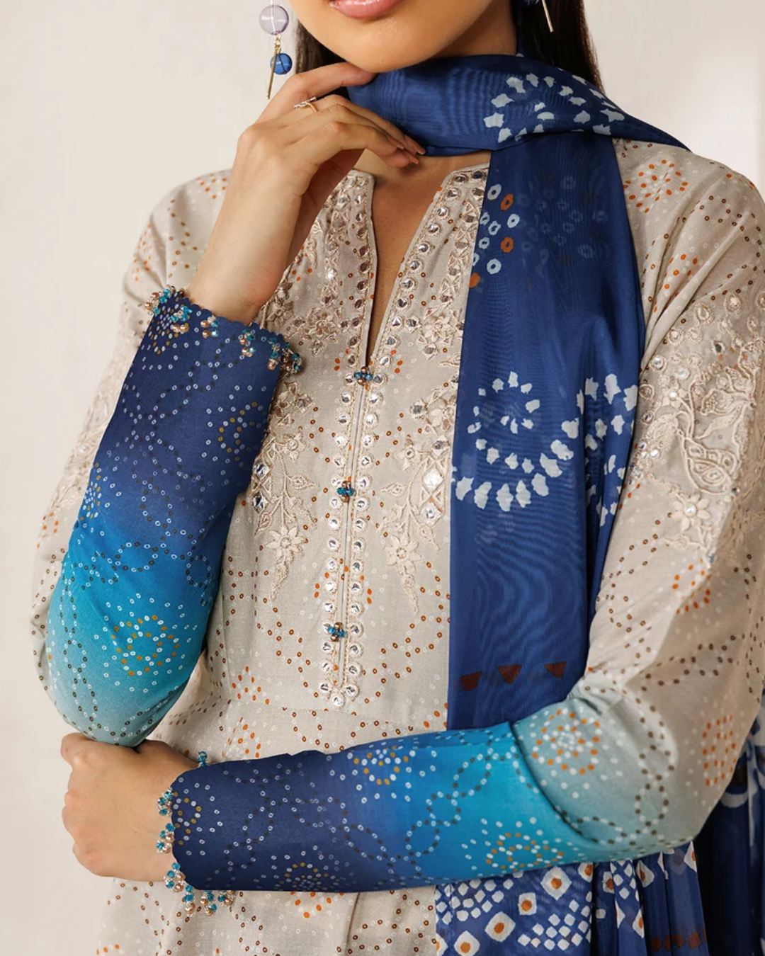 EMBROIDERED LAWN PR-1344
