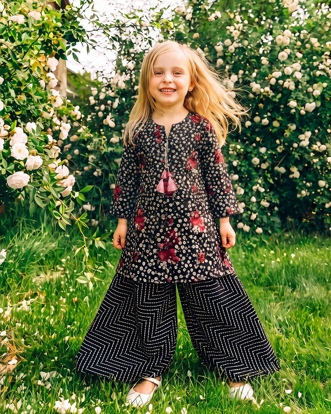 Parchhai kids printed cotton akp 04d