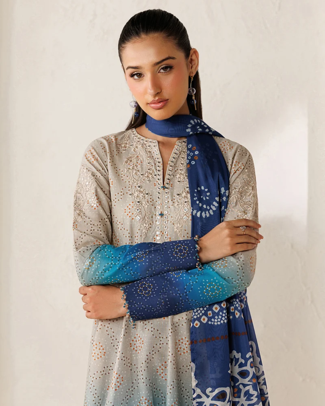 EMBROIDERED LAWN PR-1344