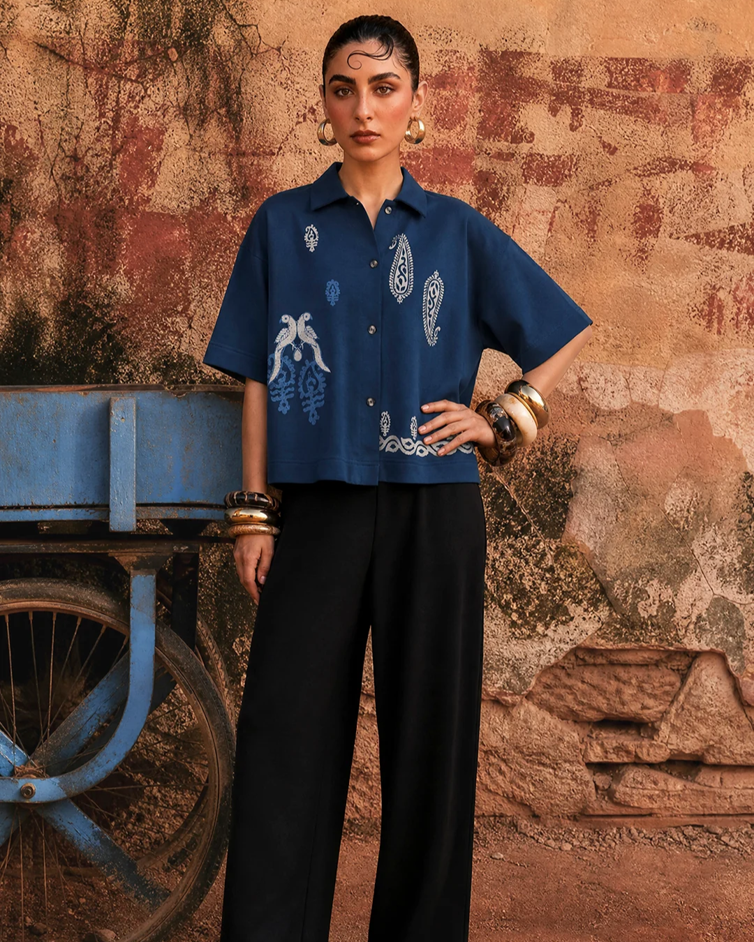 CO-ORD SET SHIRT - 1032
