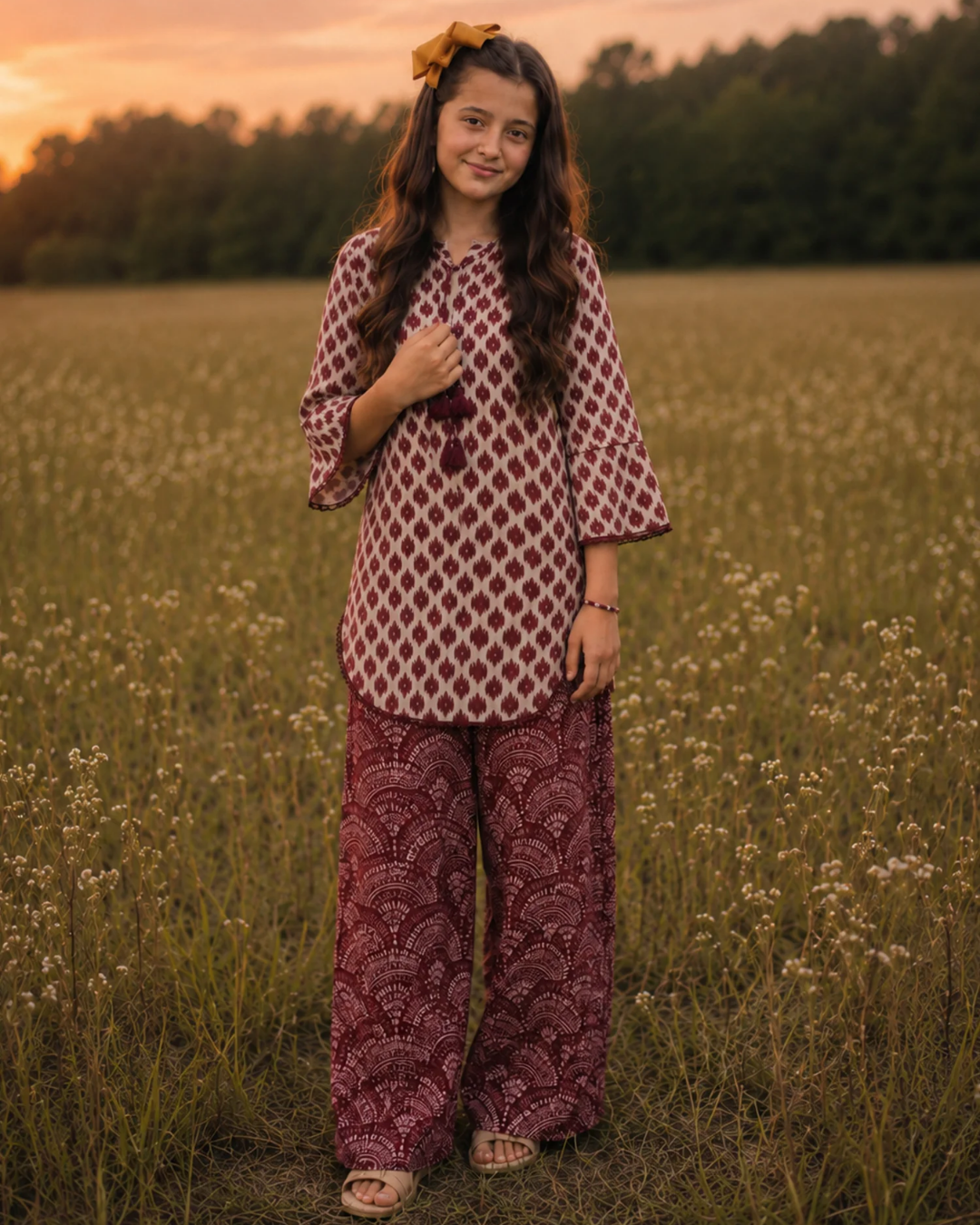 Parchhai kids printed cotton akp 09d