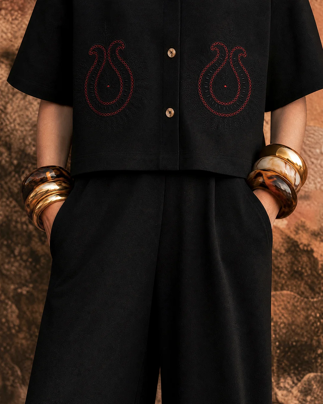 Co ord set shirt   1033