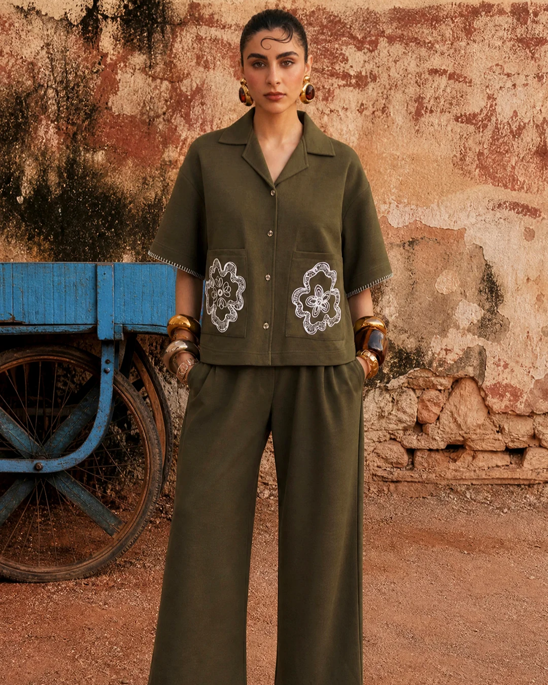 CO-ORD SET SHIRT - 1036