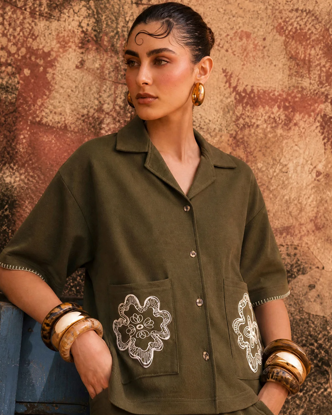 Co ord set shirt   1036