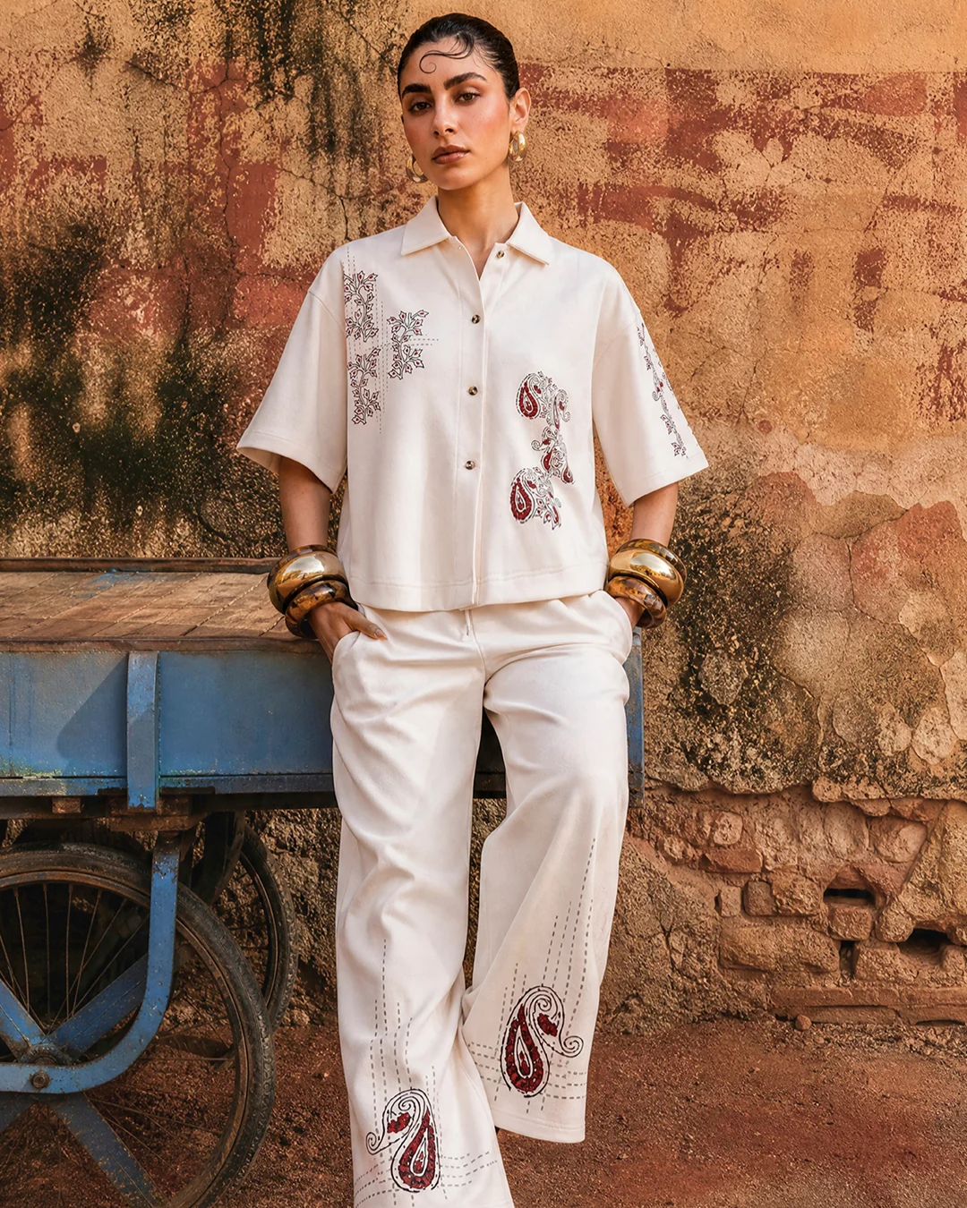 Co ord set shirt   1037