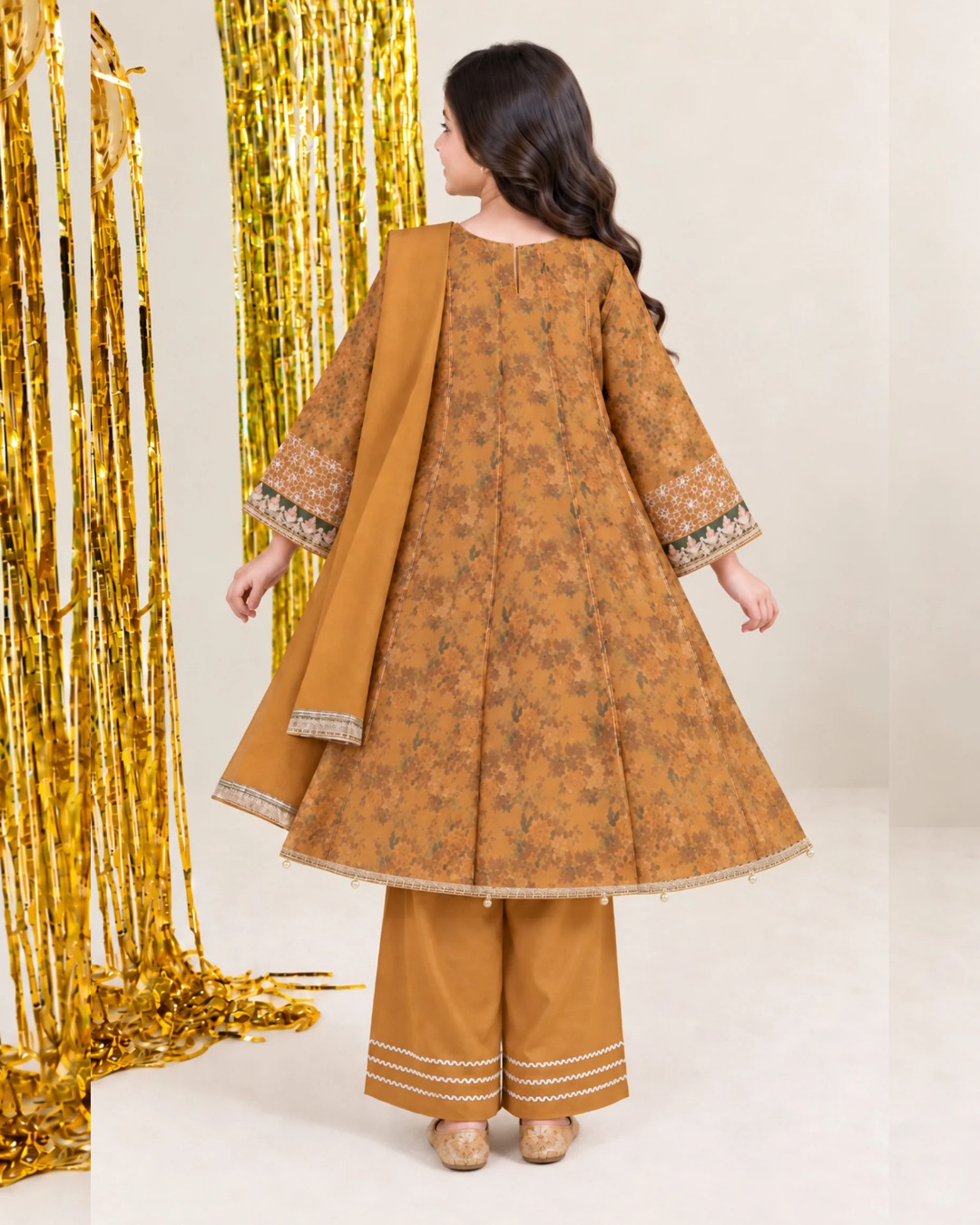 MEHFIL EMB ORGANZA KIDS NUR-01