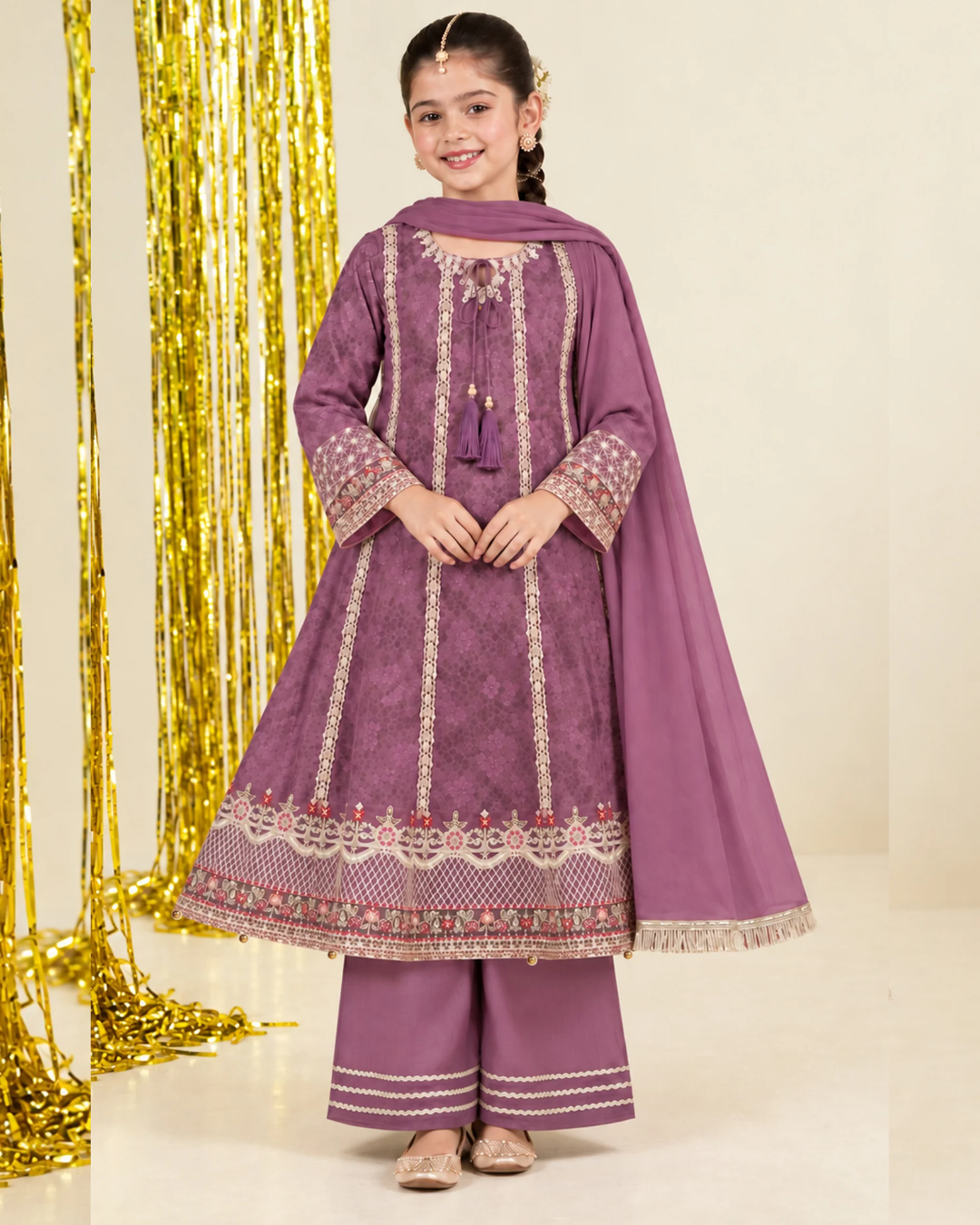 Mehfil emb organza kids nur 02