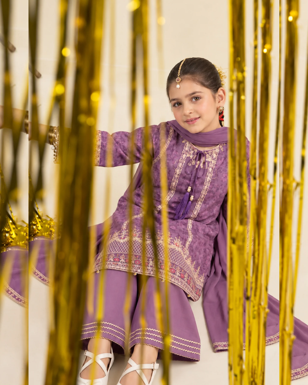 MEHFIL EMB ORGANZA KIDS NUR-02