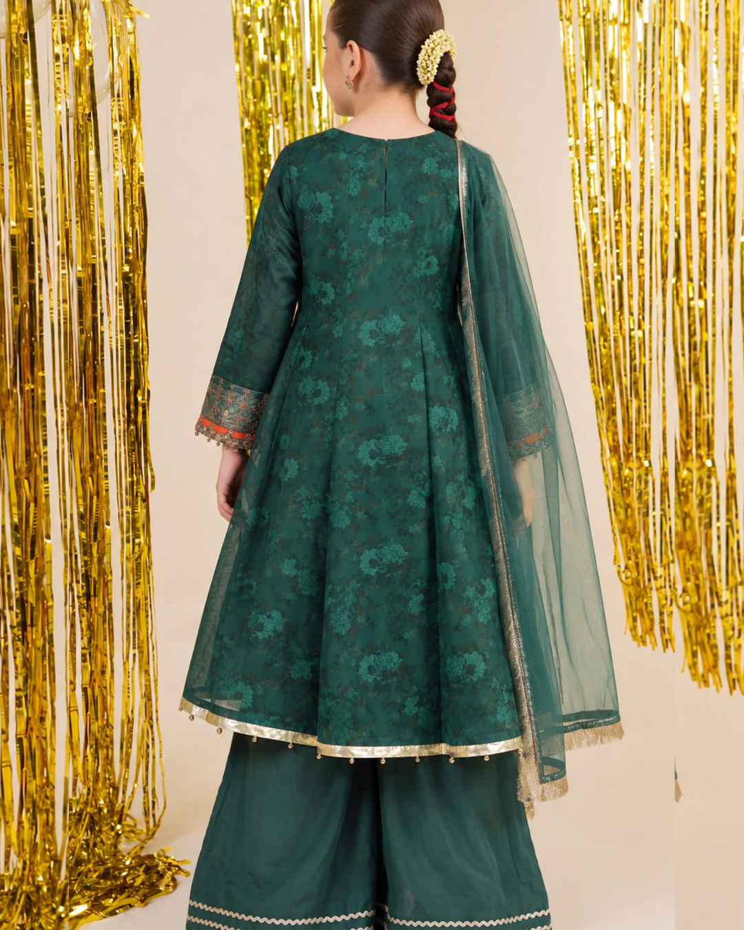 Mehfil emb organza kids nur 03