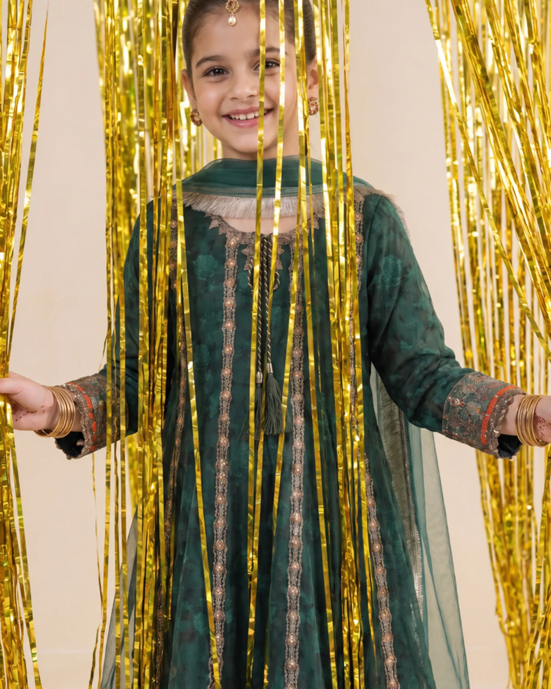 Mehfil emb organza kids nur 03