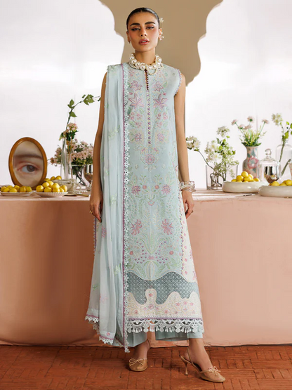 Morbagh by Mahnur Unstitched Luxury Lawn'26